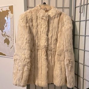 Vintage Rabbit fur coat